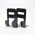 Customized Simplicity Morden decorative metal book ends galvanized cheap metal bookends for sale